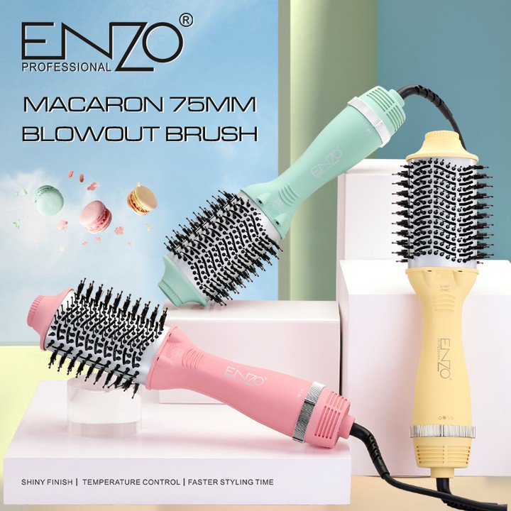 BROSSE SOUFFLANTE ENZO 1500 WATT IONIC SYSTEM EN-6210