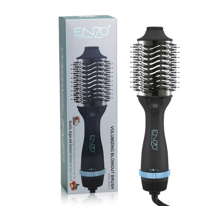 Brosse ENZO 🇮🇹 1500w  avec technologie ionique et nano TITANIUM EN-6211
