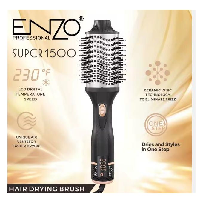 NOUVEAU BROSSE ENZO SOUFFLANTE 1500 WATT ET SYSTEME IONIC EN-4135
