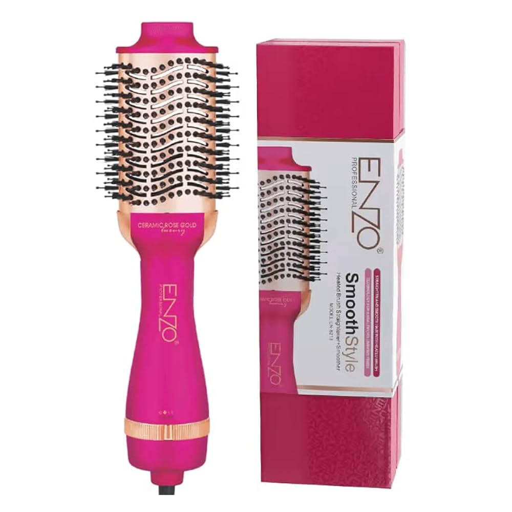 BROSSE SOUFFLANTE ENZO 1500 WATT CERAMIQUE GOLD EN-6213