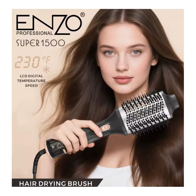 NOUVEAU BROSSE ENZO SOUFFLANTE 1500 WATT ET SYSTEME IONIC EN-4135